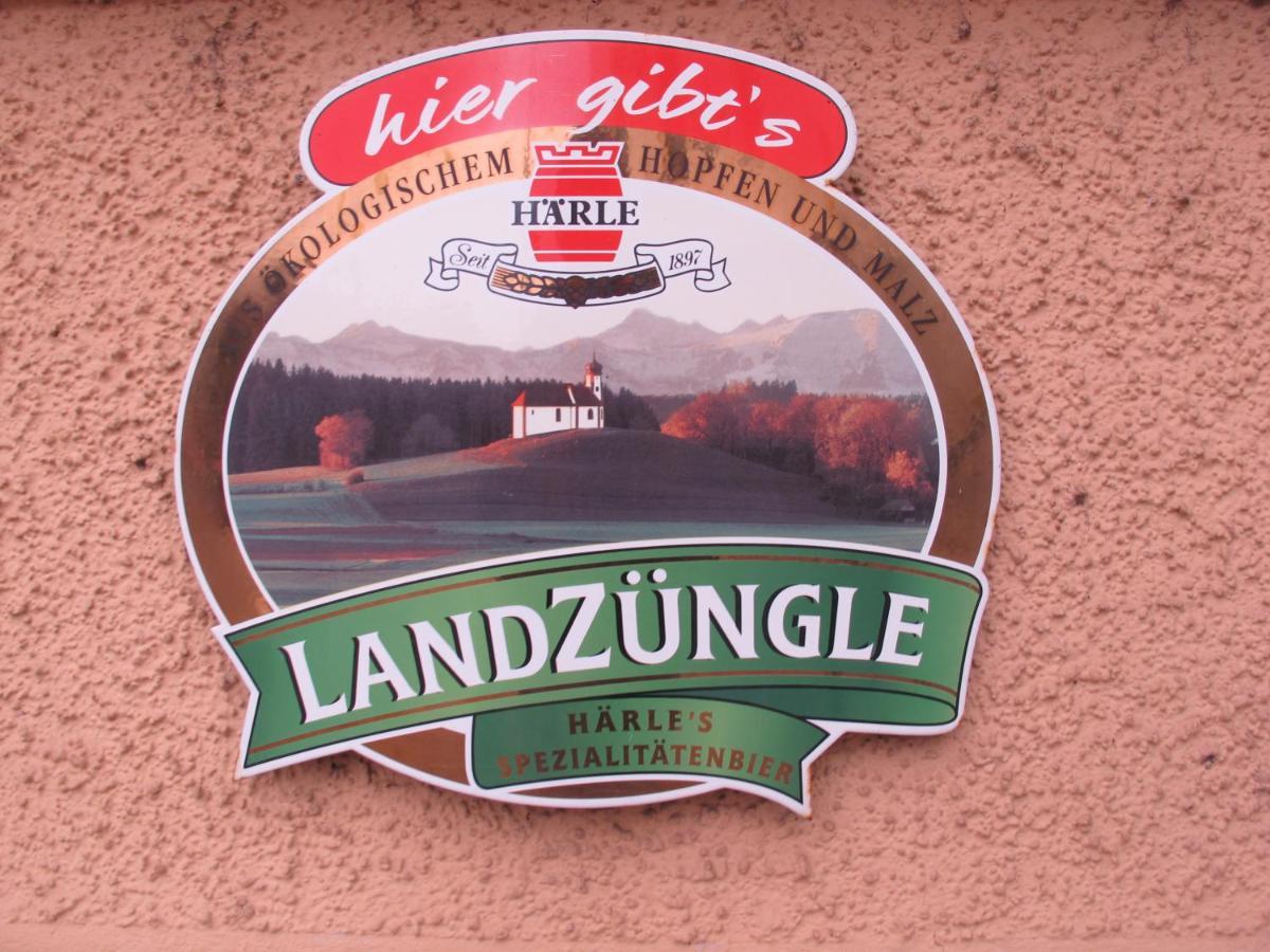 阿尔高的万根 Gasthaus Adler酒店 外观 照片